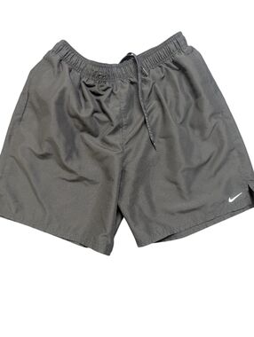 Nike Black Athletic Shorts | Size Large | Drawstring Waist